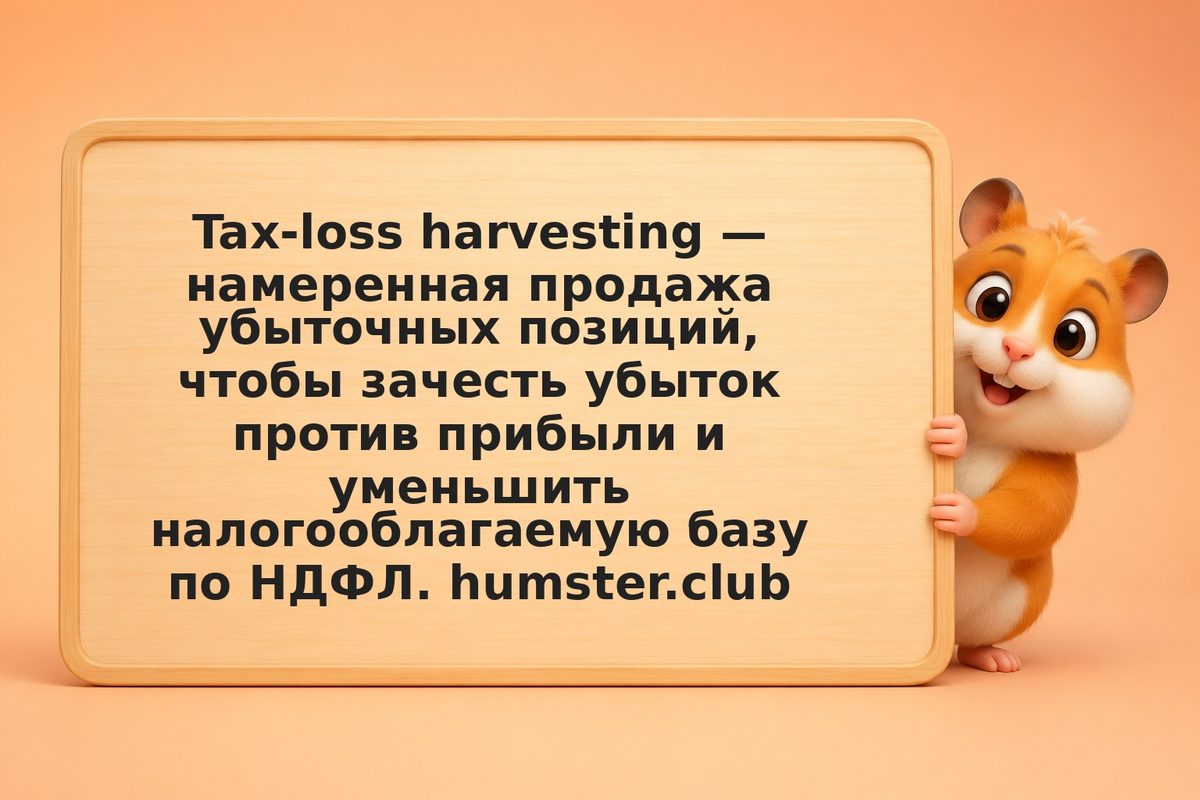 Tax-loss harvesting: как законно снизить налог на инвестиционную прибыль