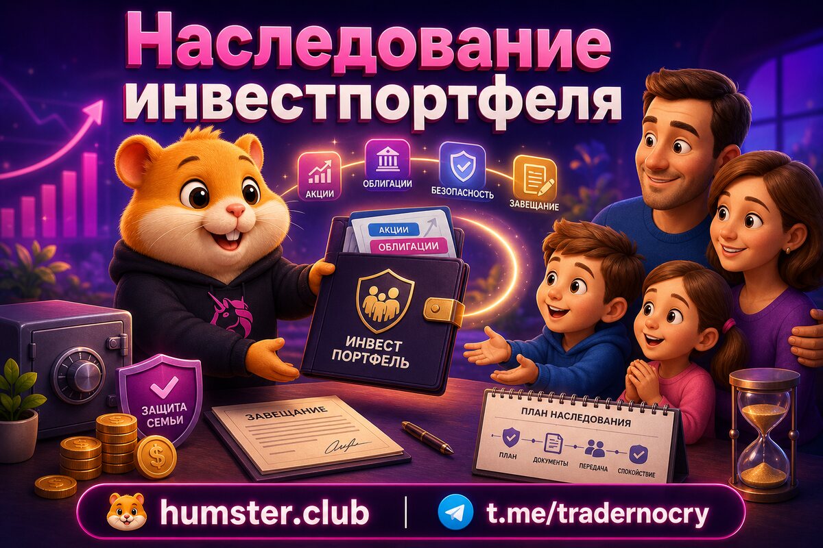 Наследование портфеля в 2026: как передать акции и облигации наследникам без пот