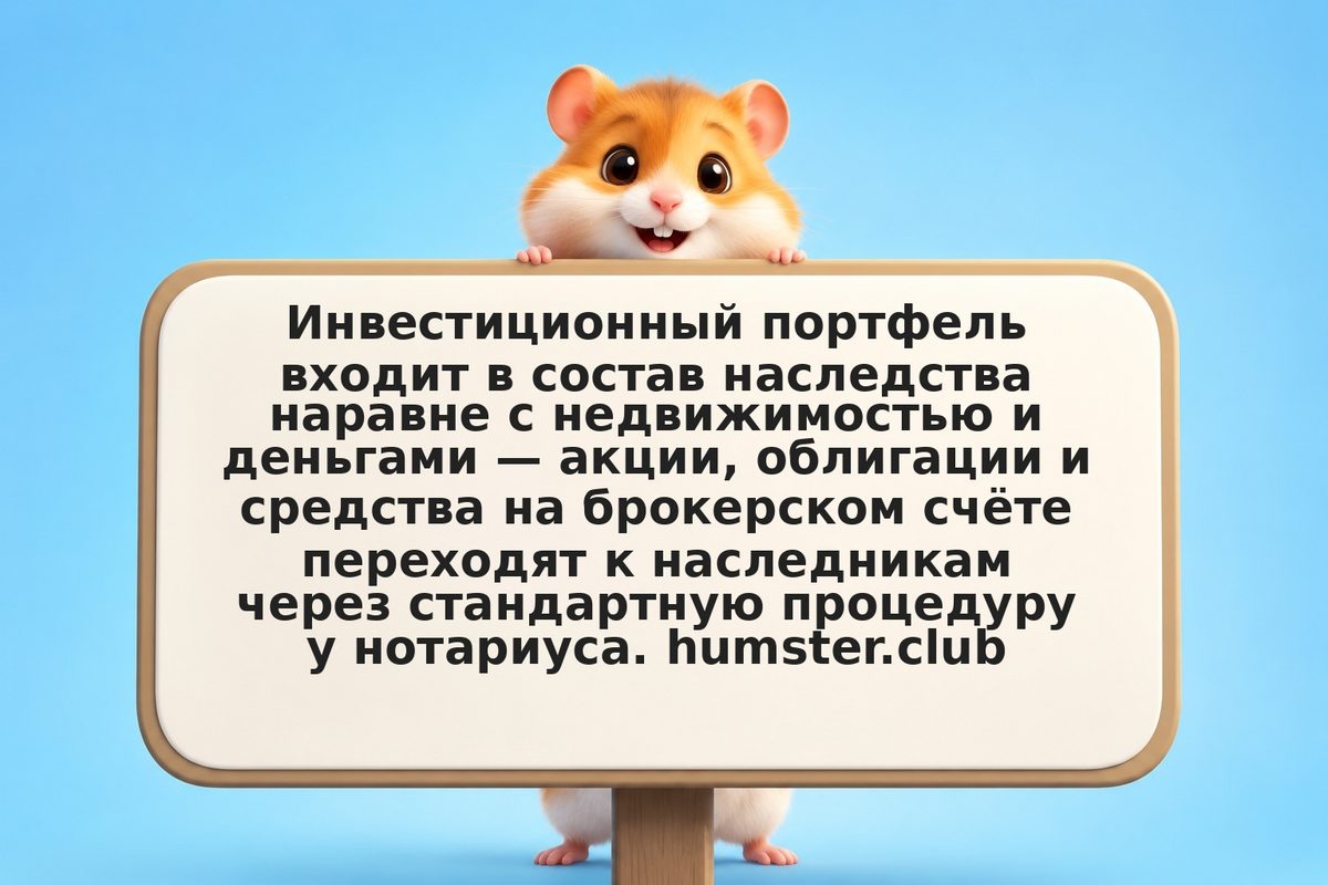 Наследование портфеля в 2026: как передать акции и облигации наследникам без пот