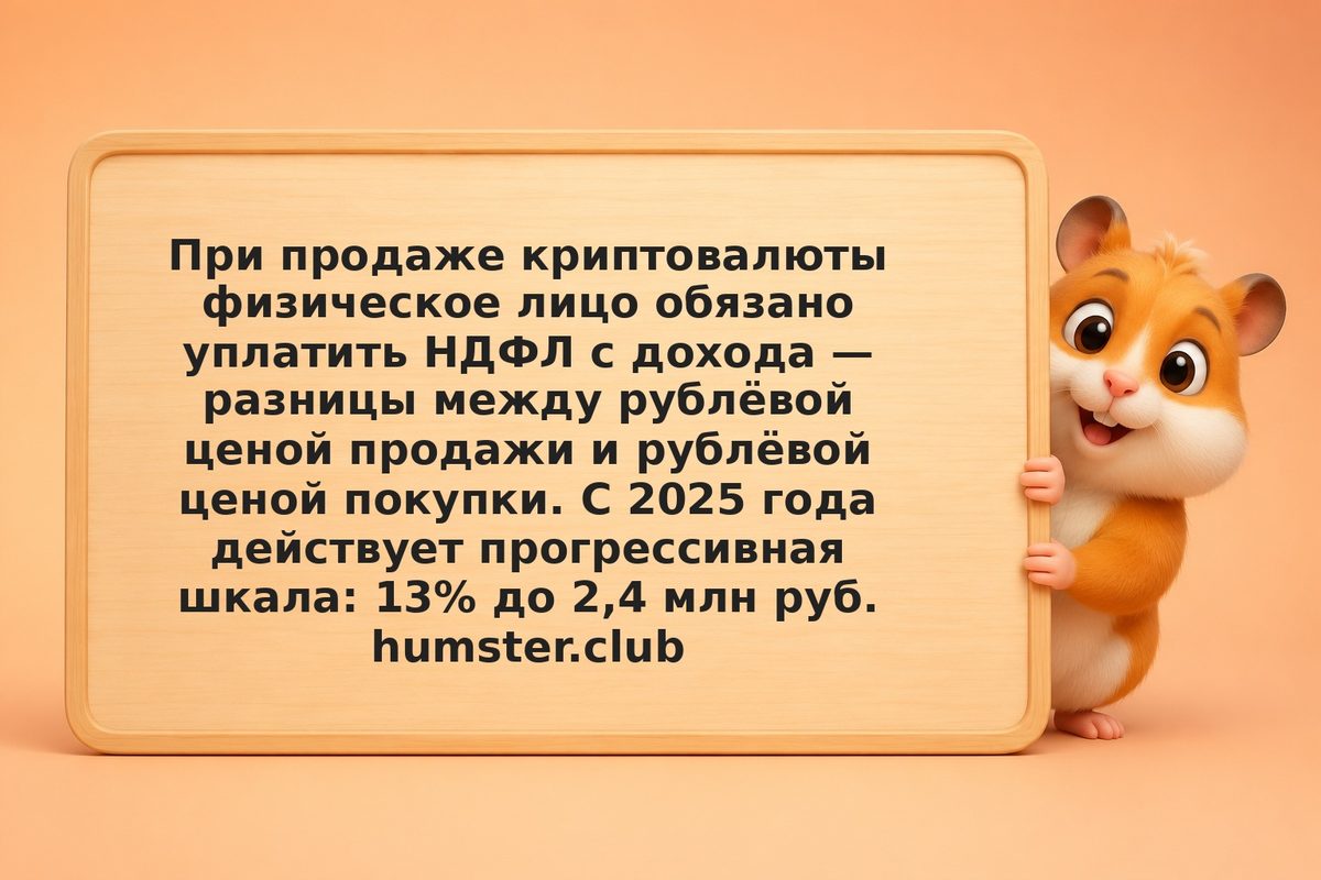 НДФЛ при продаже криптовалюты: как правильно рассчитать для физлица в 2026