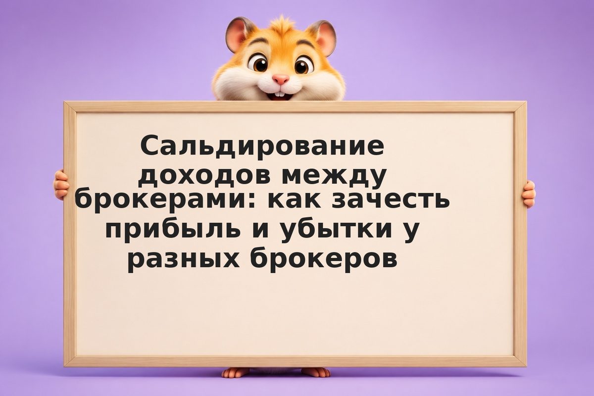 Сальдирование доходов между брокерами: как зачесть прибыль и убытки у разных бро