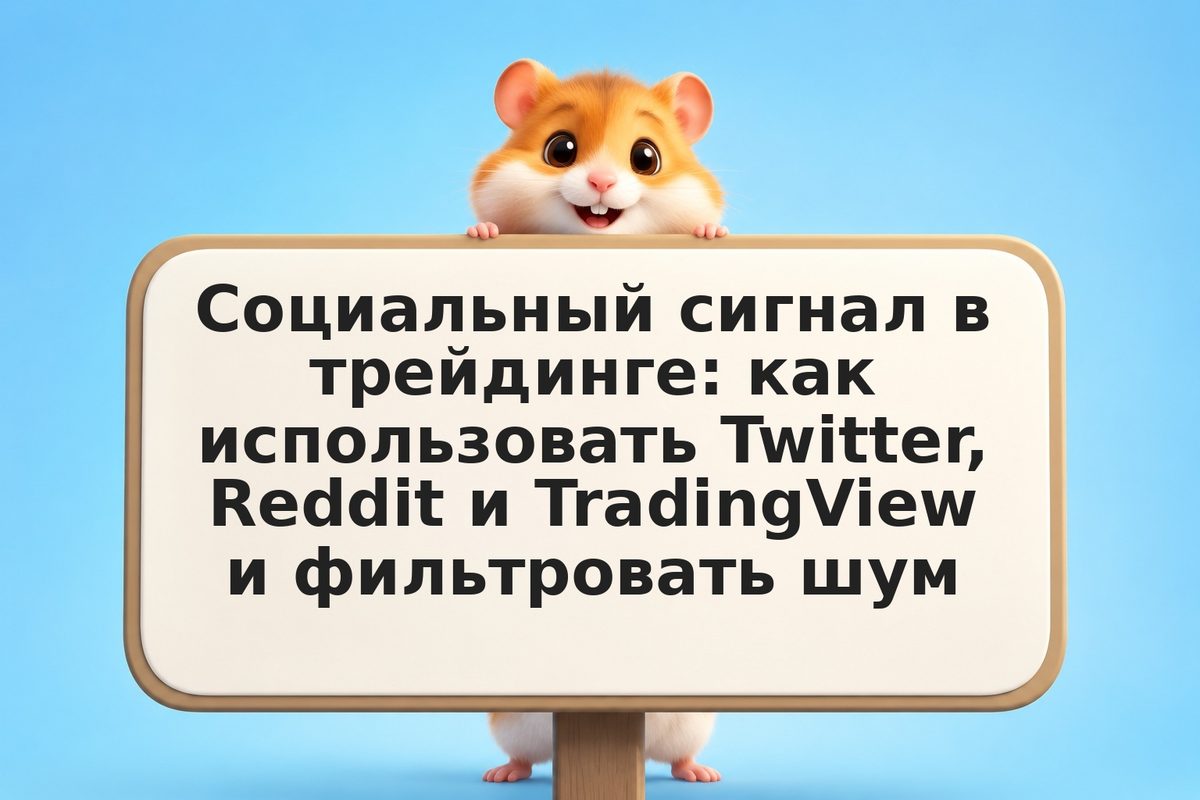 Социальный сигнал в трейдинге: как использовать Twitter, Reddit и TradingView и 
