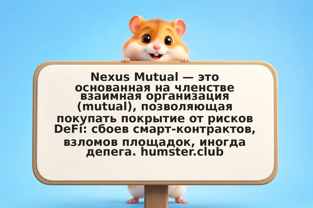 Nexus Mutual: взаимное покрытие DeFi-рисков и андеррайтинг