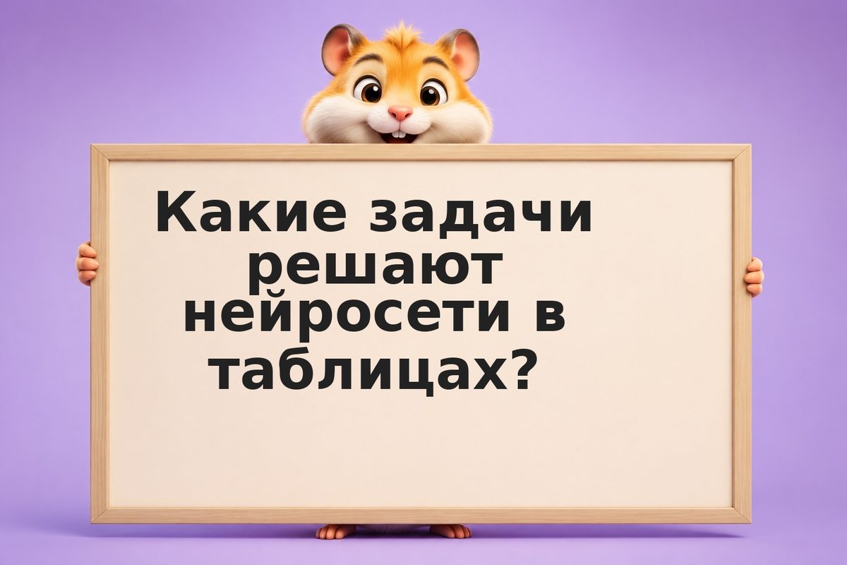 Нейросети для таблиц: формулы, боты и анализ данных через ChatGPT