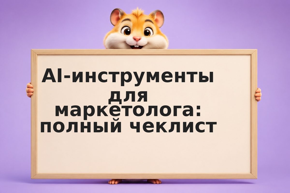 AI-инструменты для маркетолога: полный чеклист