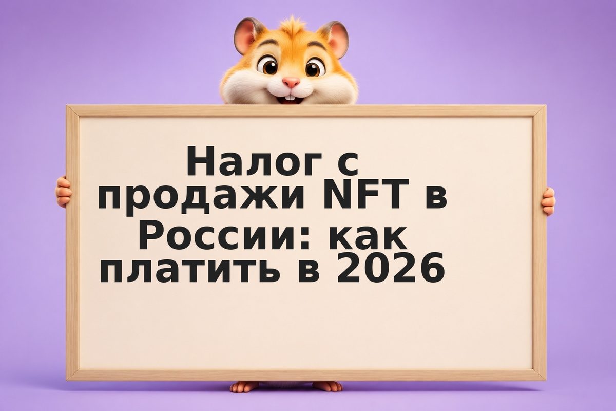 Налог с продажи NFT в России: как платить в 2026
