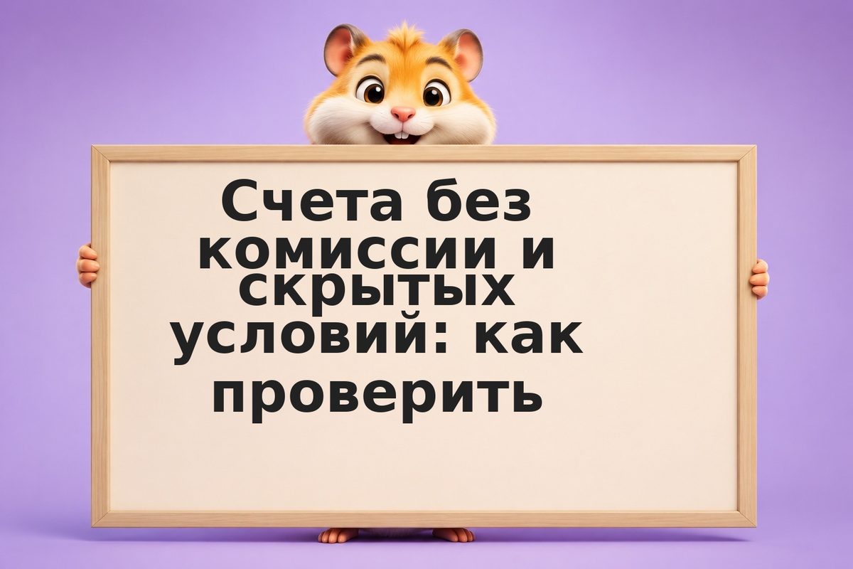 Счета без комиссии и скрытых условий: как проверить