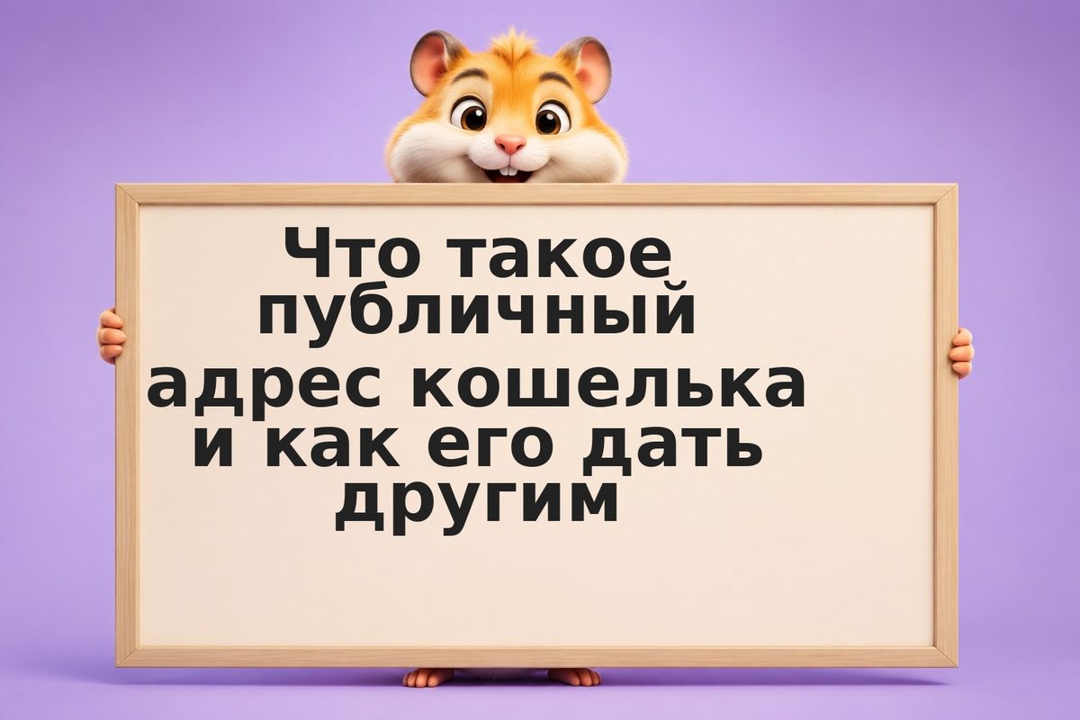 Что такое публичный адрес кошелька и как его дать другим