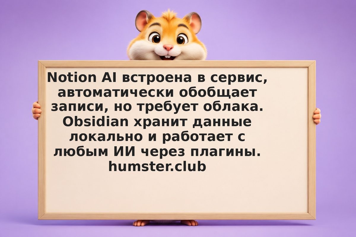 Notion AI или Obsidian с ChatGPT: как инвестору организовать знания