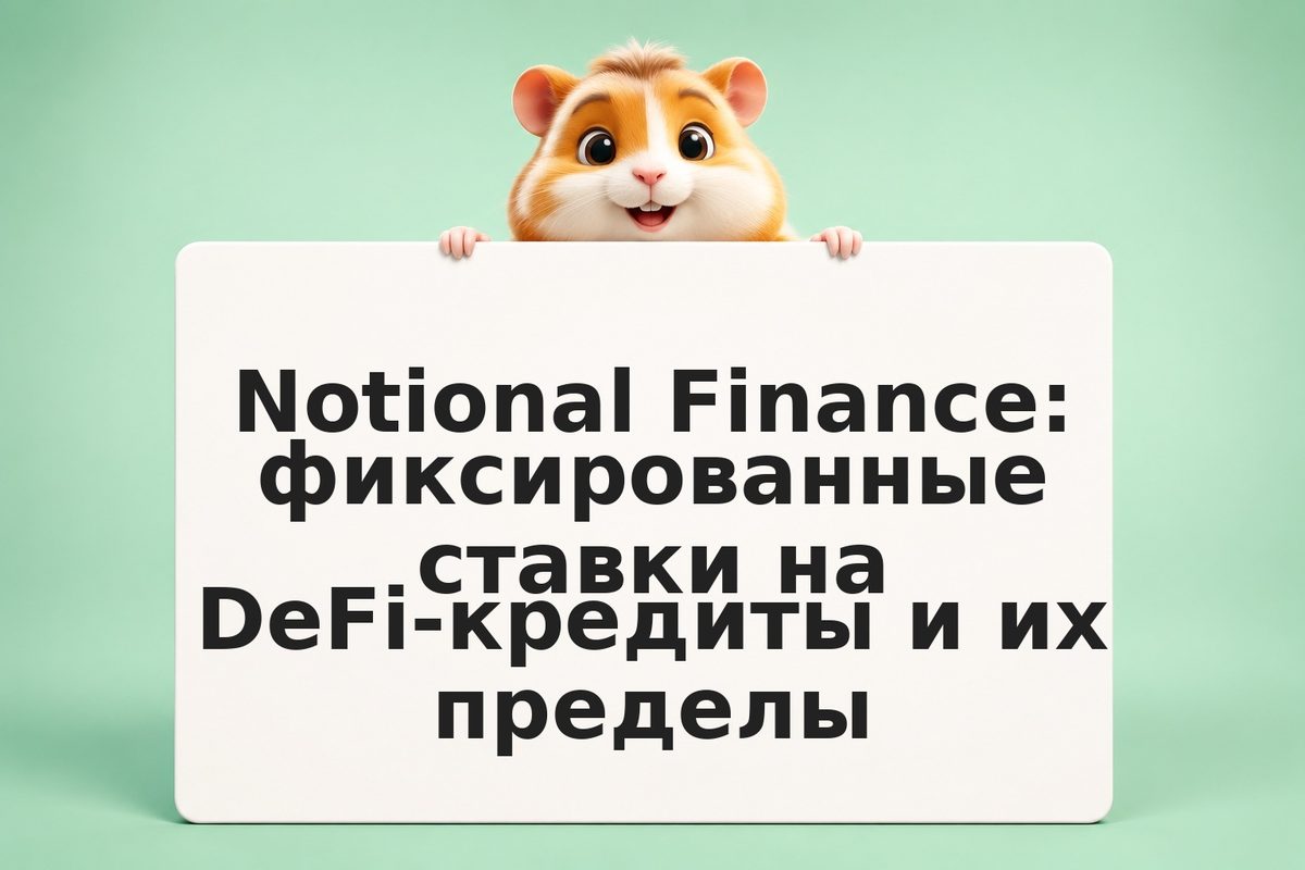 Notional Finance: фиксированные ставки на DeFi-кредиты и их пределы