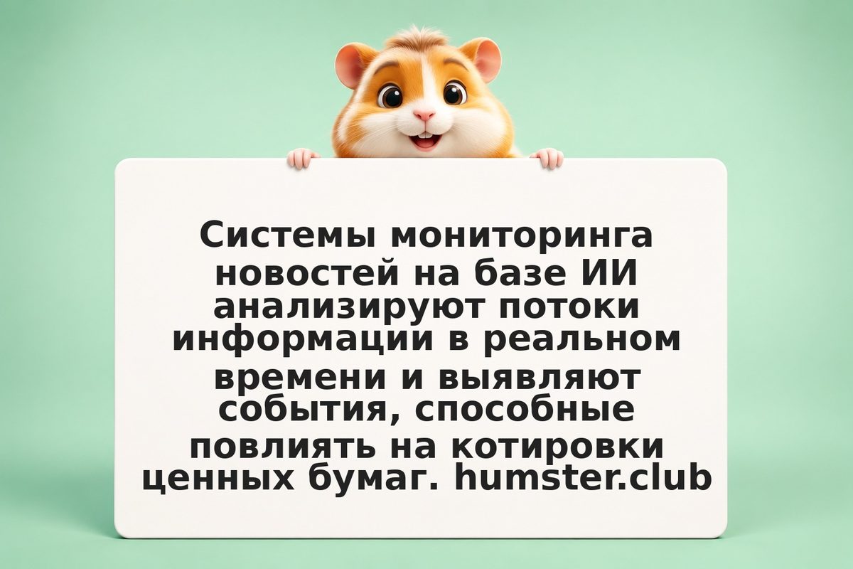 Автоматический мониторинг новостей и рыночных событий с помощью AI