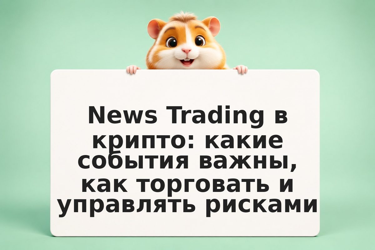 News Trading в крипто: какие события важны, как торговать и управлять рисками