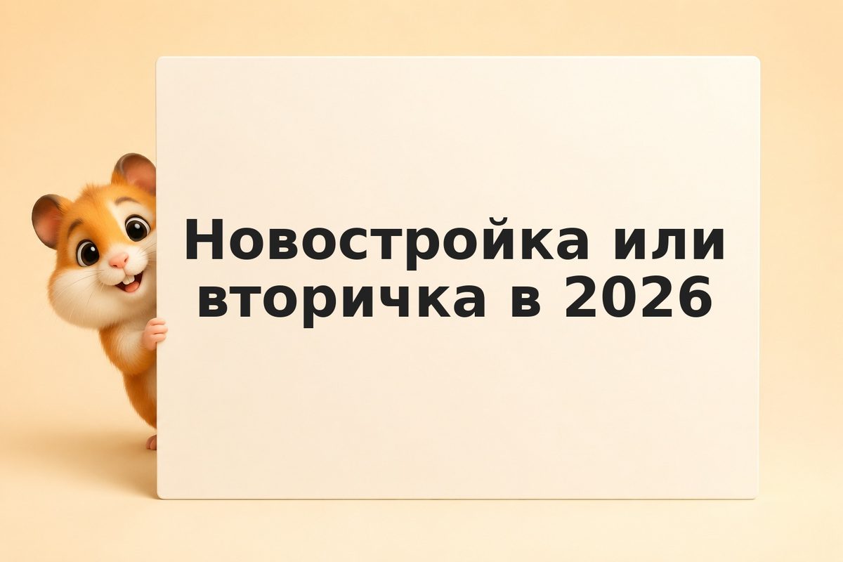 Новостройка или вторичка в 2026