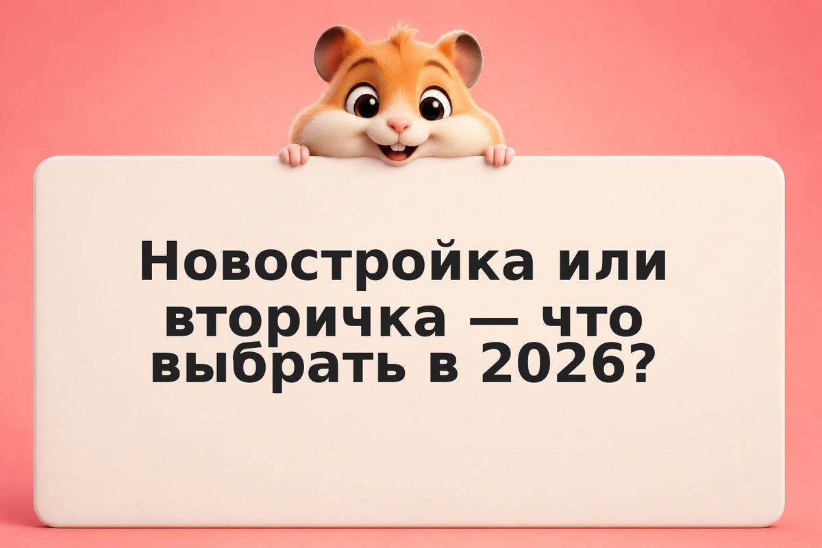 Новостройка или вторичка в 2026