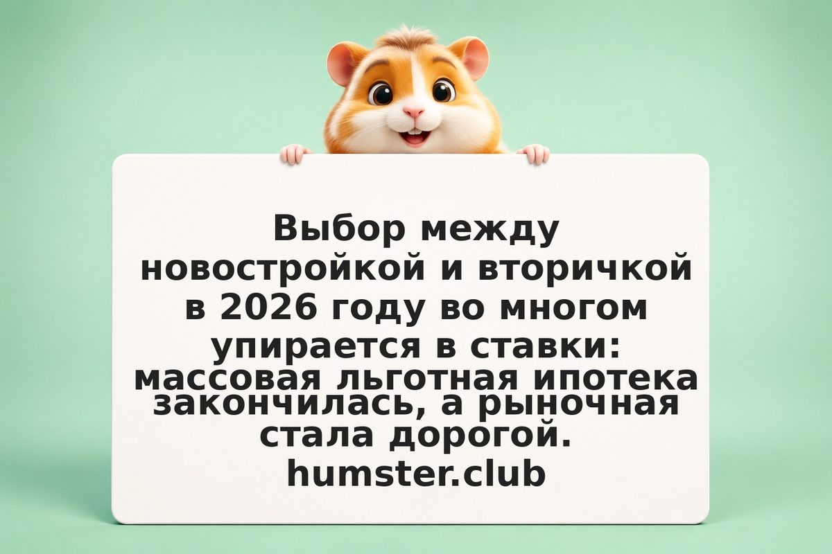 Новостройка или вторичка в 2026