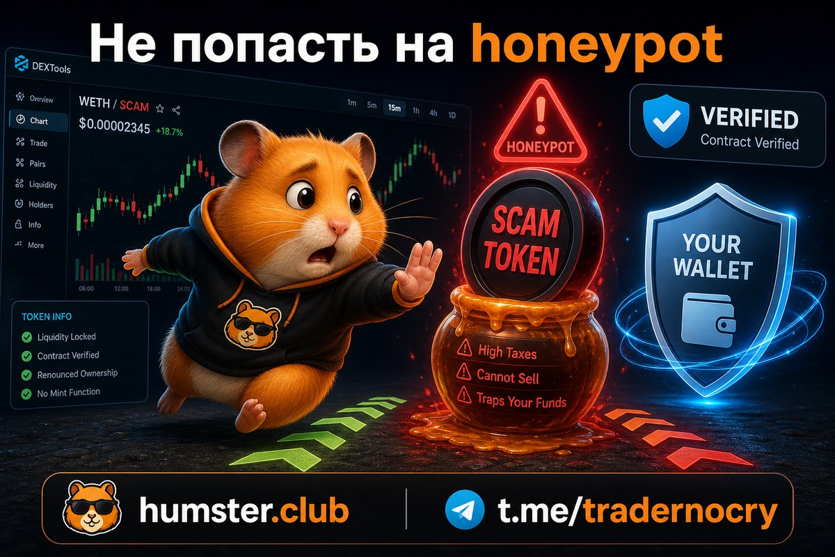 Новый токен листится на DEX: чек-лист проверки против rug-pull