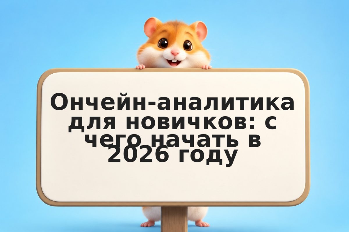 Ончейн-аналитика для новичков: с чего начать в 2026 году