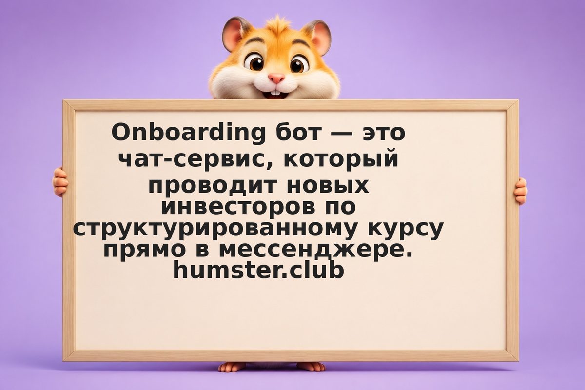 Onboarding бот: как новичку освоиться в инвестициях за неделю