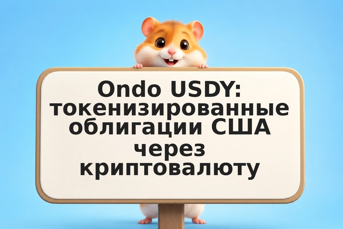 Ondo USDY: токенизированные облигации США через криптовалюту