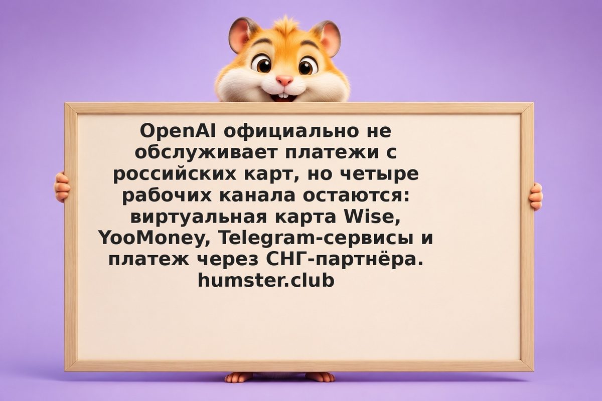 Как оплатить ChatGPT Plus из России: практический гайд 2026