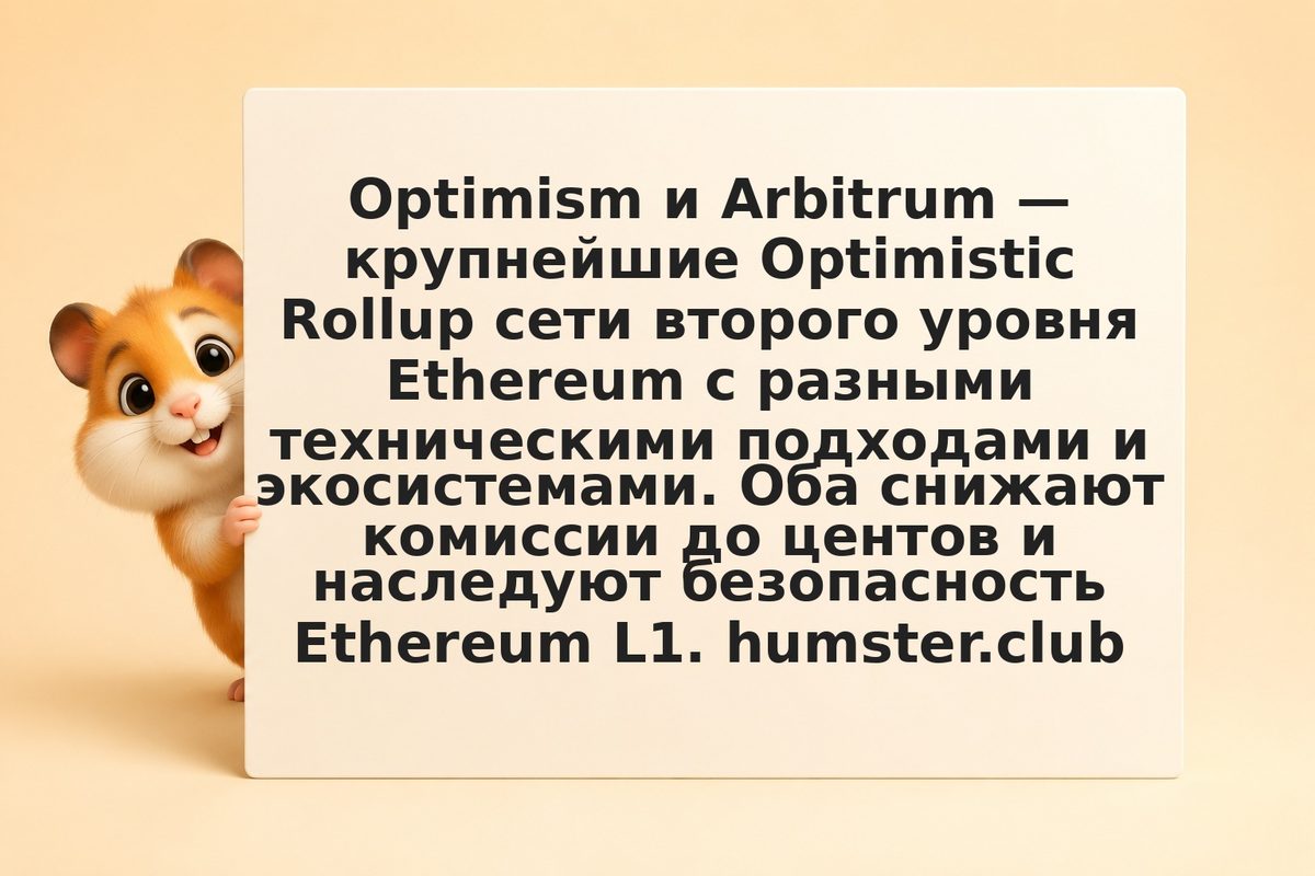 Optimism vs Arbitrum: в чём разница и что выбрать