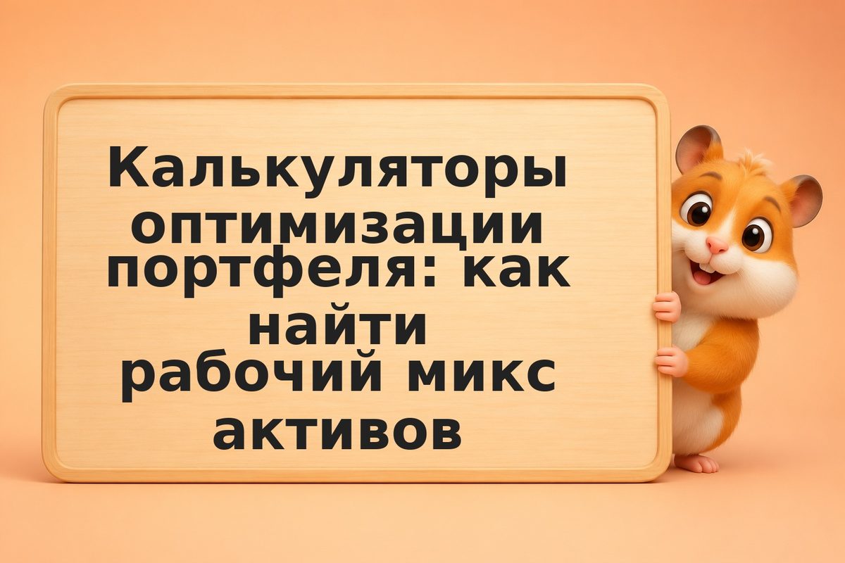 Калькуляторы оптимизации портфеля: как найти рабочий микс активов