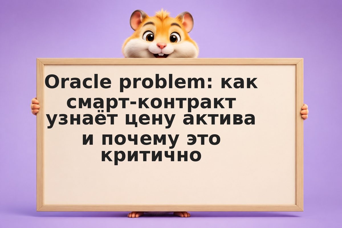 Oracle problem: как смарт-контракт узнаёт цену актива и почему это критично