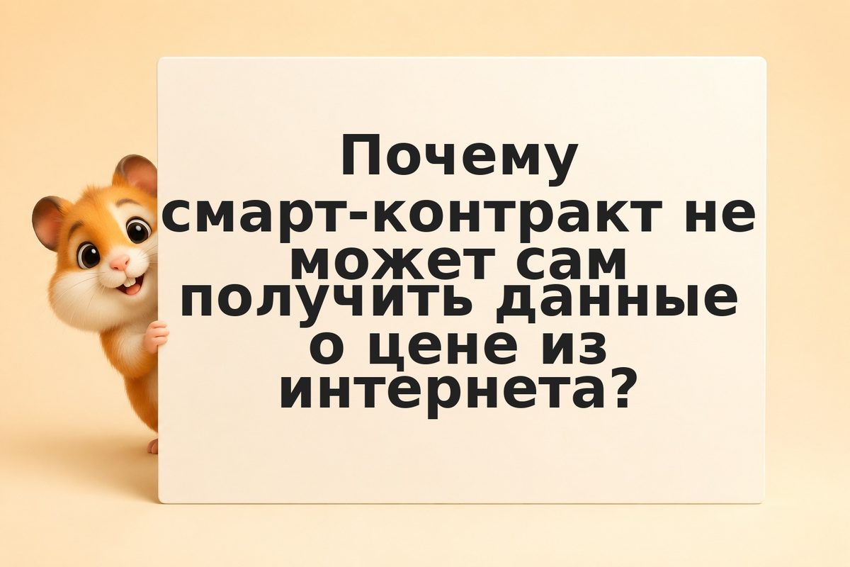 Oracle problem: как смарт-контракт узнаёт цену актива и почему это критично