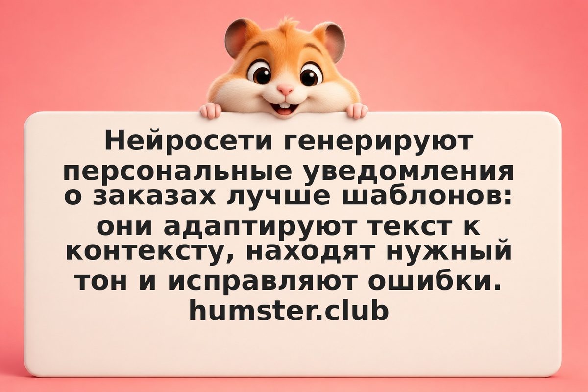 Как ИИ автоматизирует уведомления о заказах: СМС и push-сообщения