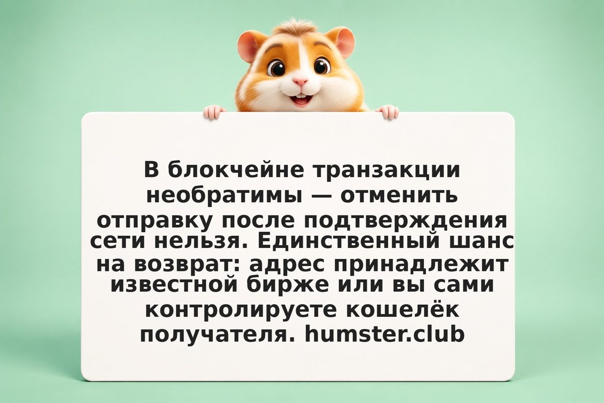 Отправил USDT или другую крипту на неверный адрес: есть ли шанс вернуть
