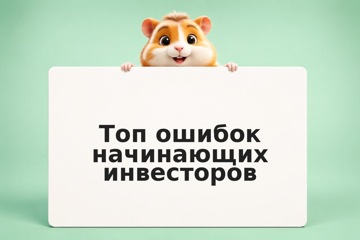 Топ ошибок начинающих инвесторов