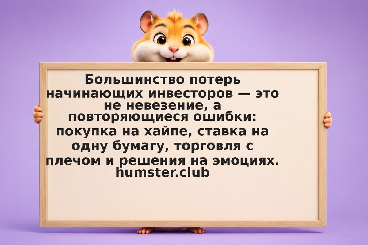 Ошибки при покупке акций