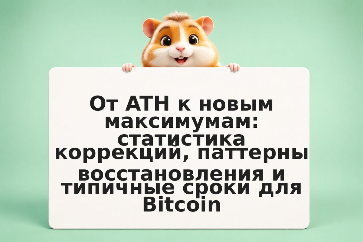 От ATH к новым максимумам: статистика коррекций, паттерны восстановления и типич