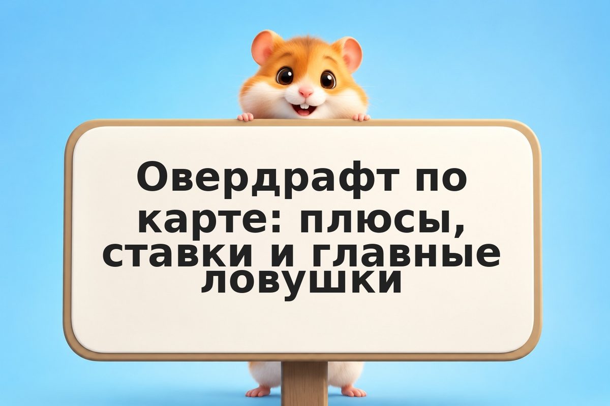 Овердрафт по карте: плюсы, ставки и главные ловушки