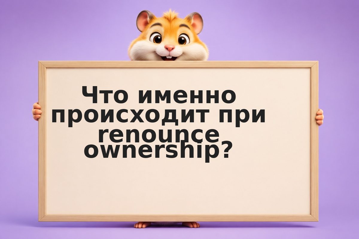 Ownership renounce: когда разработчик «отказывается» от контракта, а уязвимость 