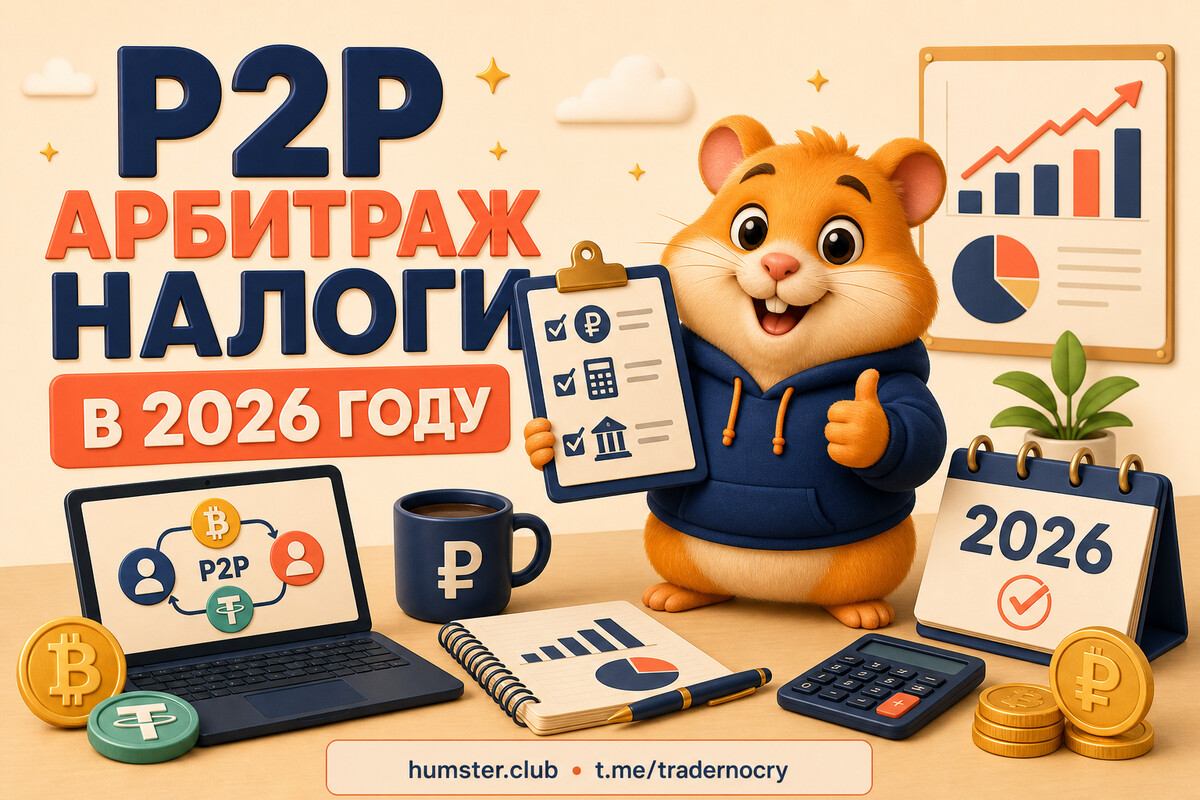 Налоги на P2P-арбитраж в России 2026: расчёт базы, дневник операций и уплата НДФ