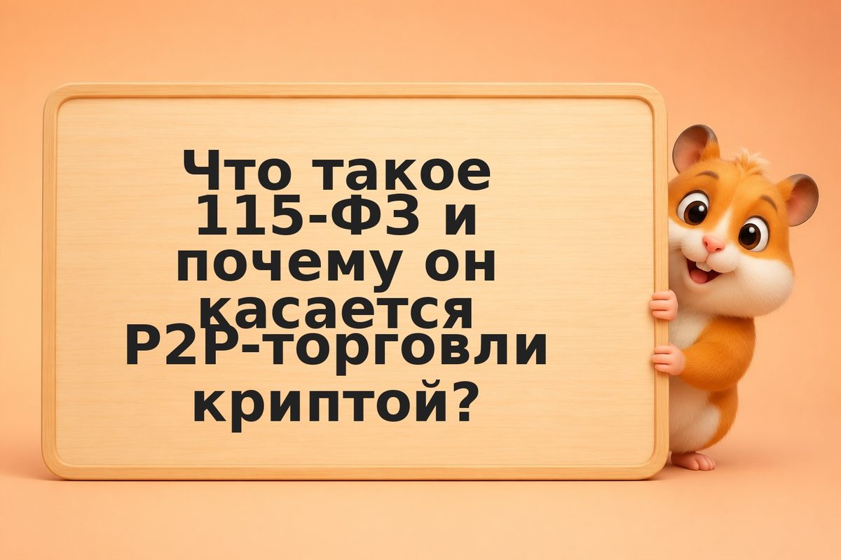 P2P крипта и блокировка счёта по 115-ФЗ: как избежать в 2026
