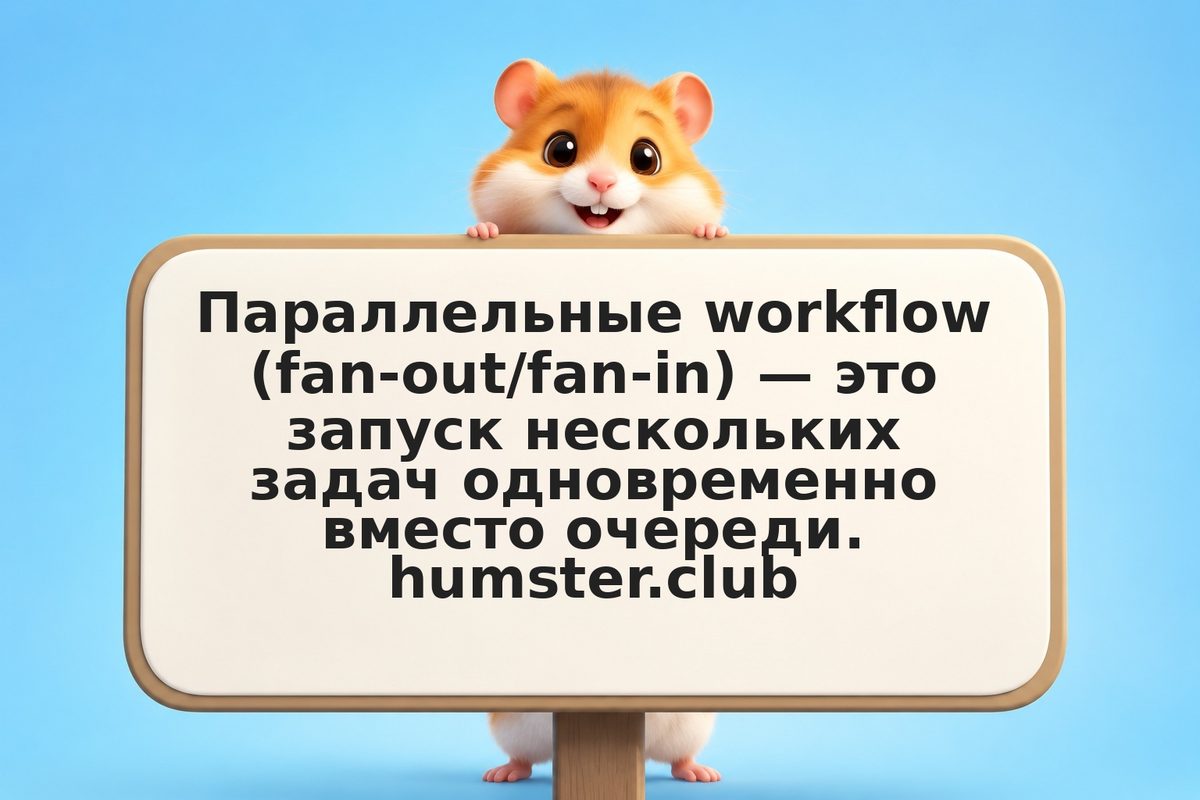 Параллельные workflow: как ИИ обрабатывает задачи в 10 раз быстрее