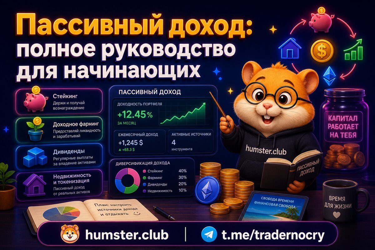 Пассивный доход: полное руководство для начинающих