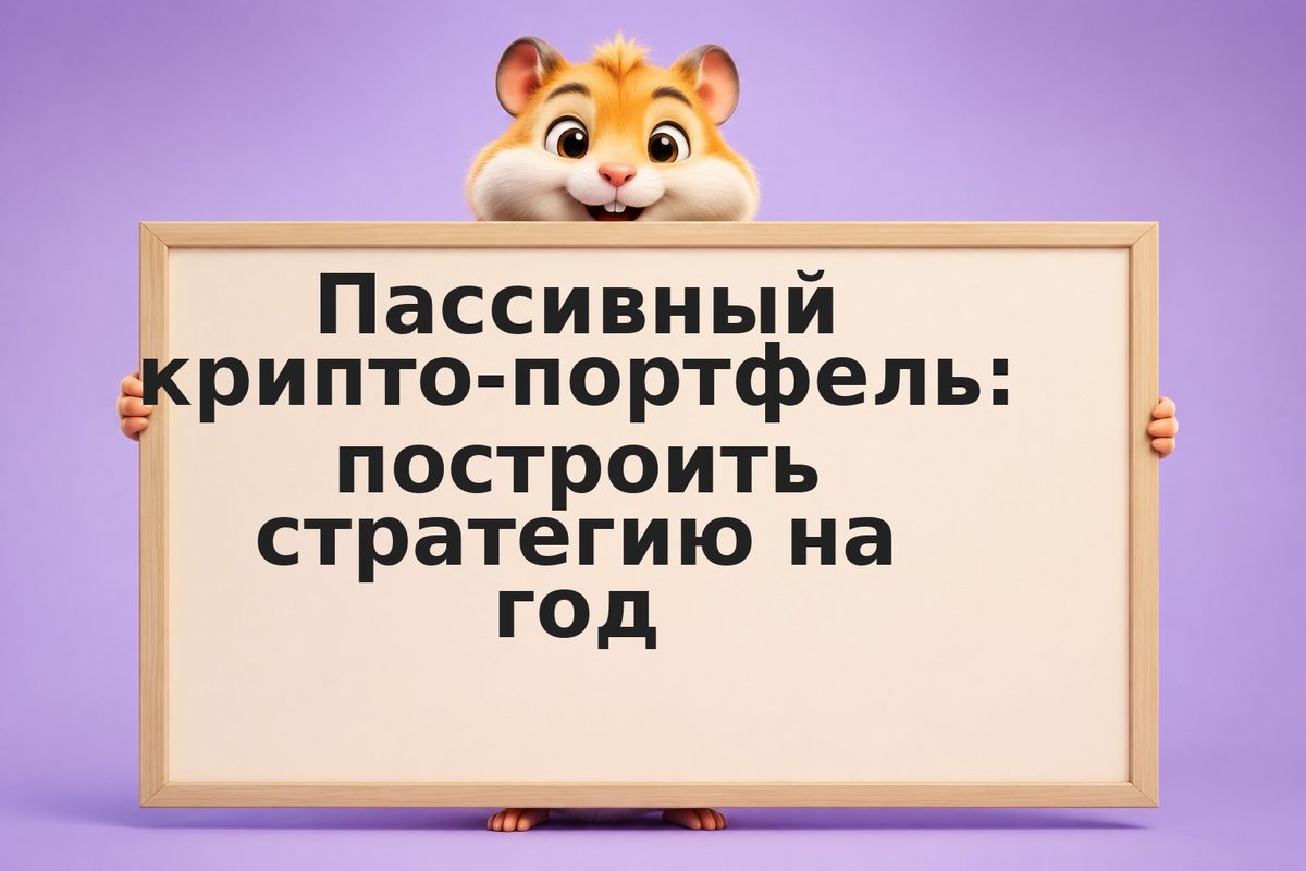 Пассивный крипто-портфель: построить стратегию на год