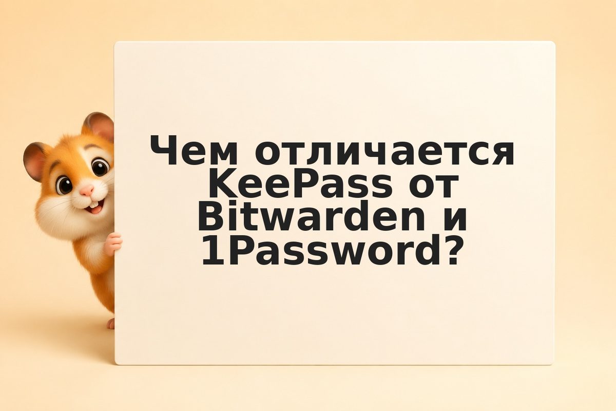 Менеджер паролей для крипто: Bitwarden, 1Password и KeePass — шифрование, риски 