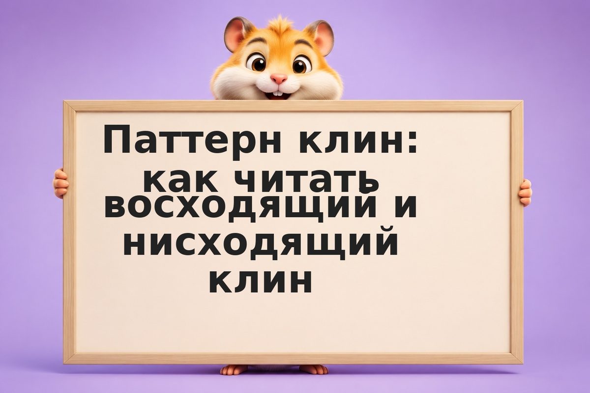 Паттерн клин: как читать восходящий и нисходящий клин