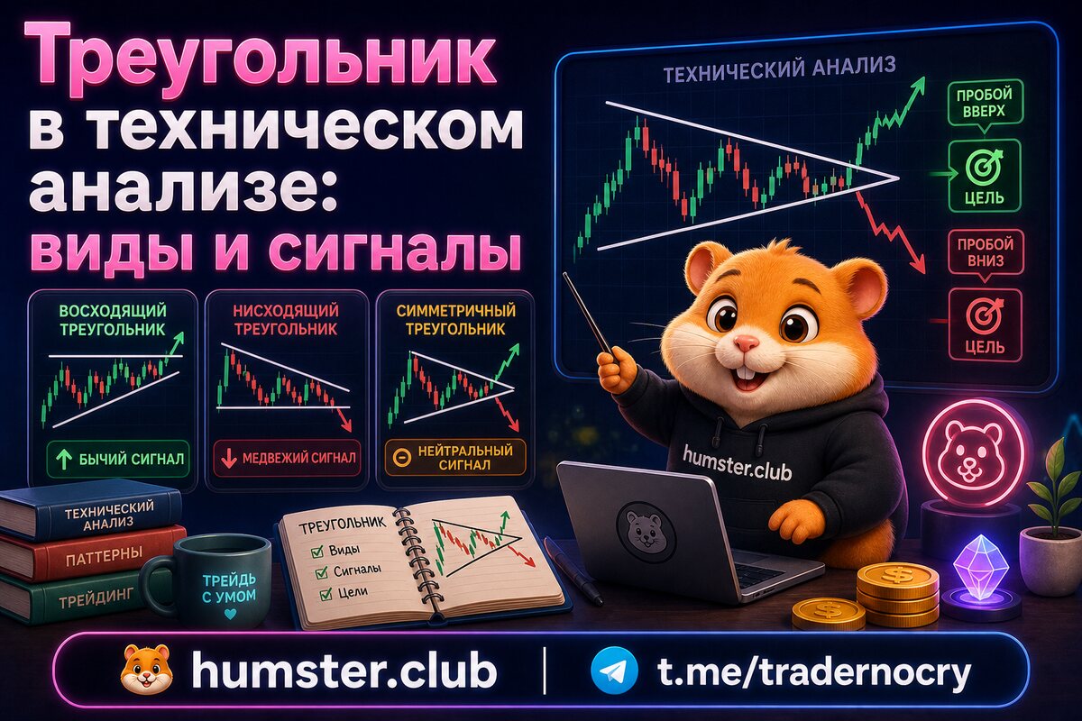 Треугольник в техническом анализе: виды и сигналы