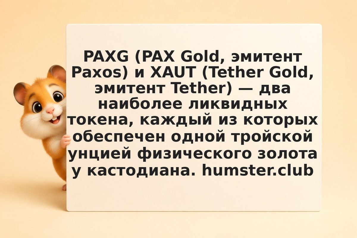 PAXG против Tether Gold (XAUT): детальное сравнение токенизированного золота