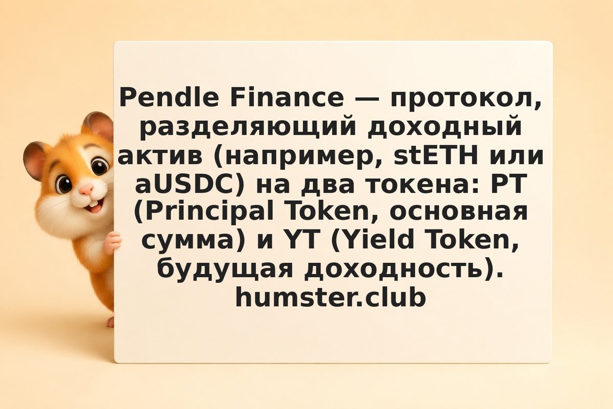 Pendle Finance: как работает токенизация доходности и стратегии с PT и YT