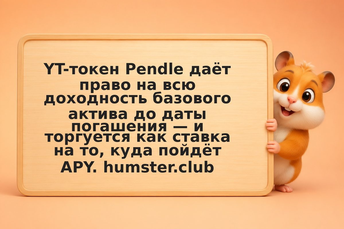 Pendle YT: спекуляция на будущей доходности и торговля APY