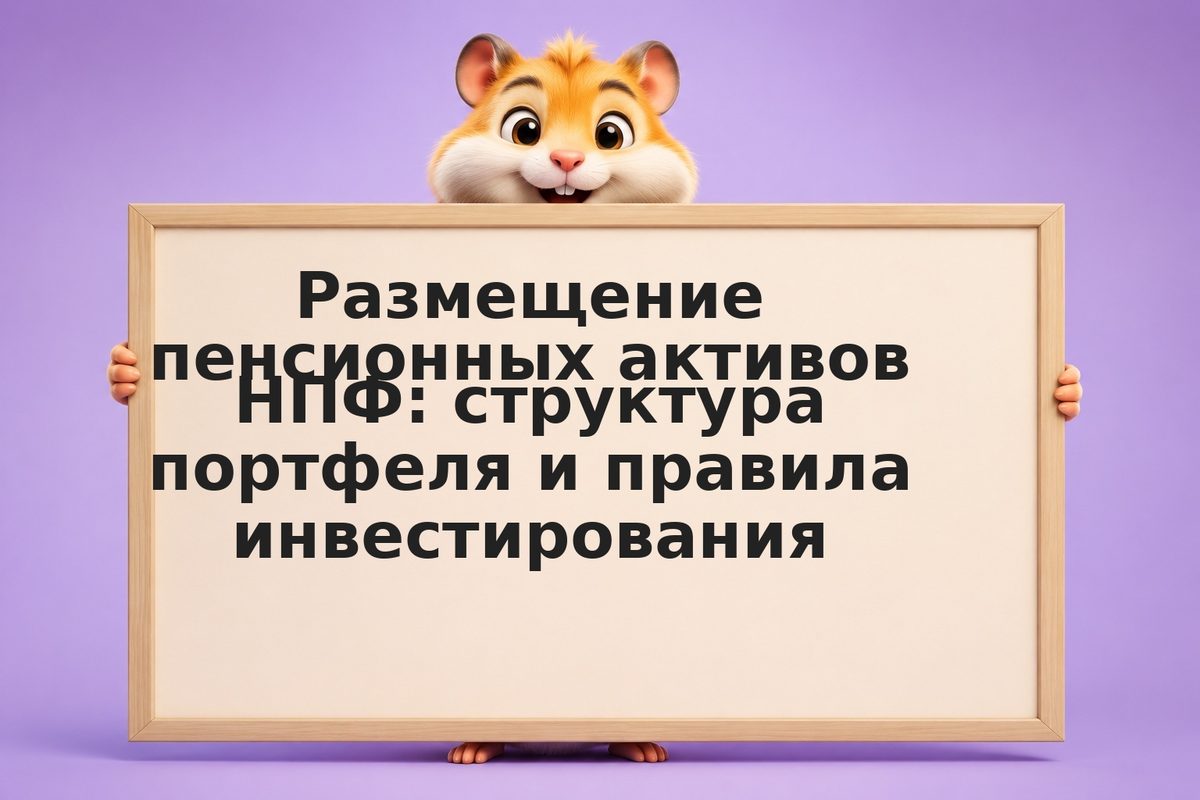 Размещение пенсионных активов НПФ: структура портфеля и правила инвестирования