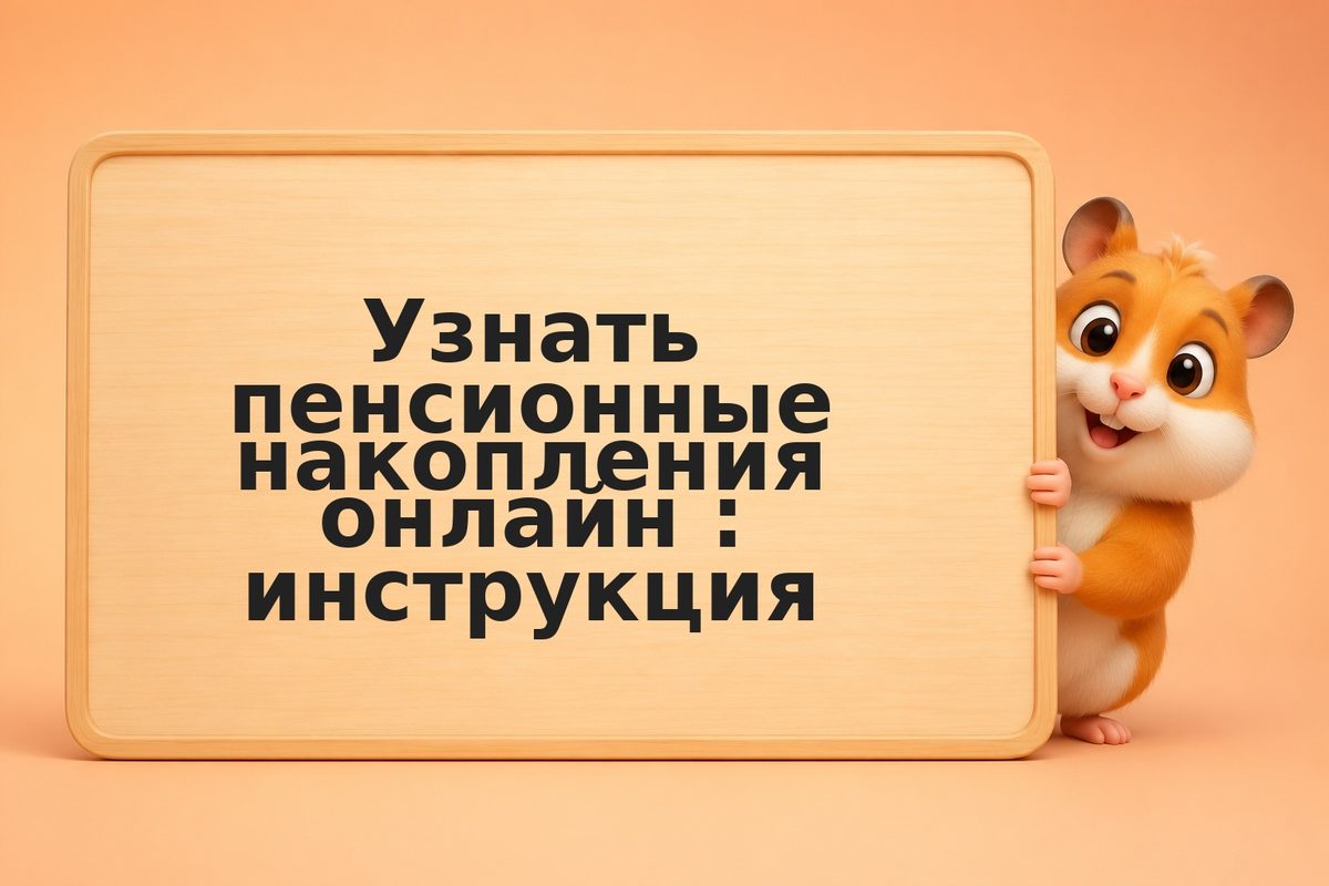 Узнать пенсионные накопления онлайн: инструкция