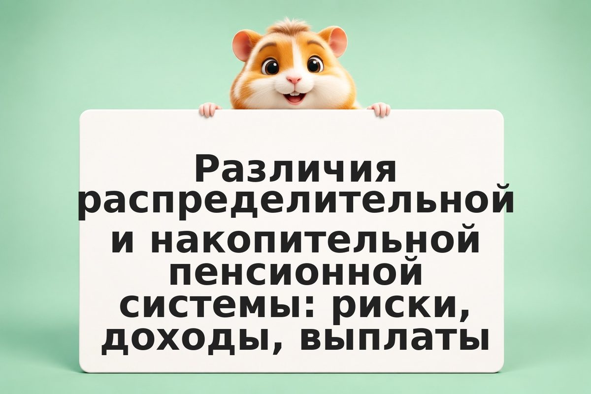 Различия распределительной и накопительной пенсионной системы: риски, доходы, вы