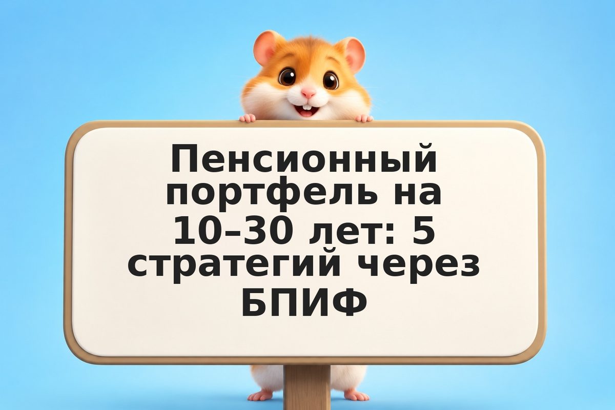 Пенсионный портфель на 10–30 лет: 5 стратегий через БПИФ